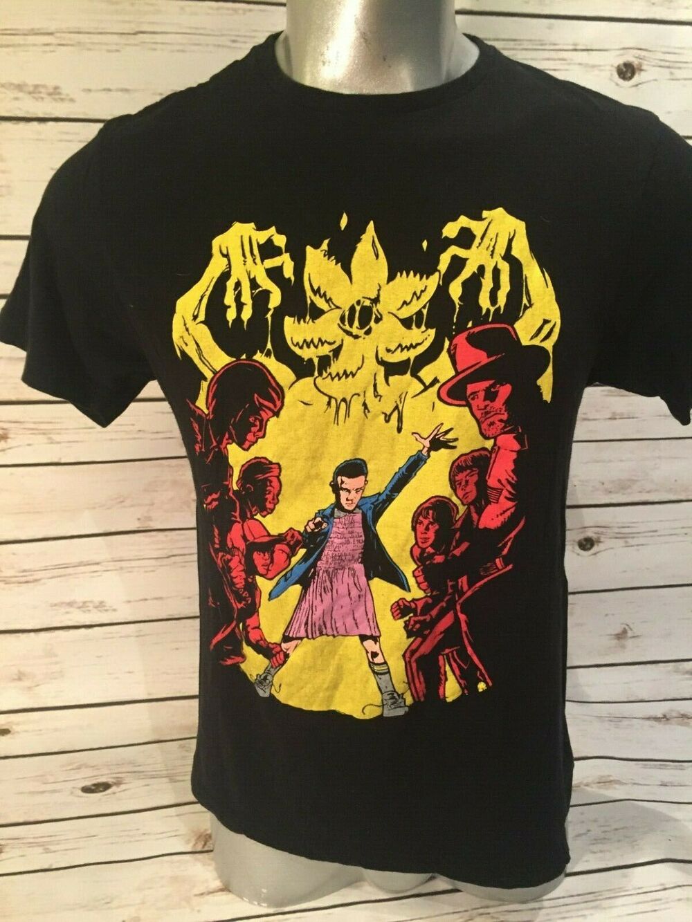 Stranger Things TV Series Si Fi Horror Web Television Series T-Shirt Netflix